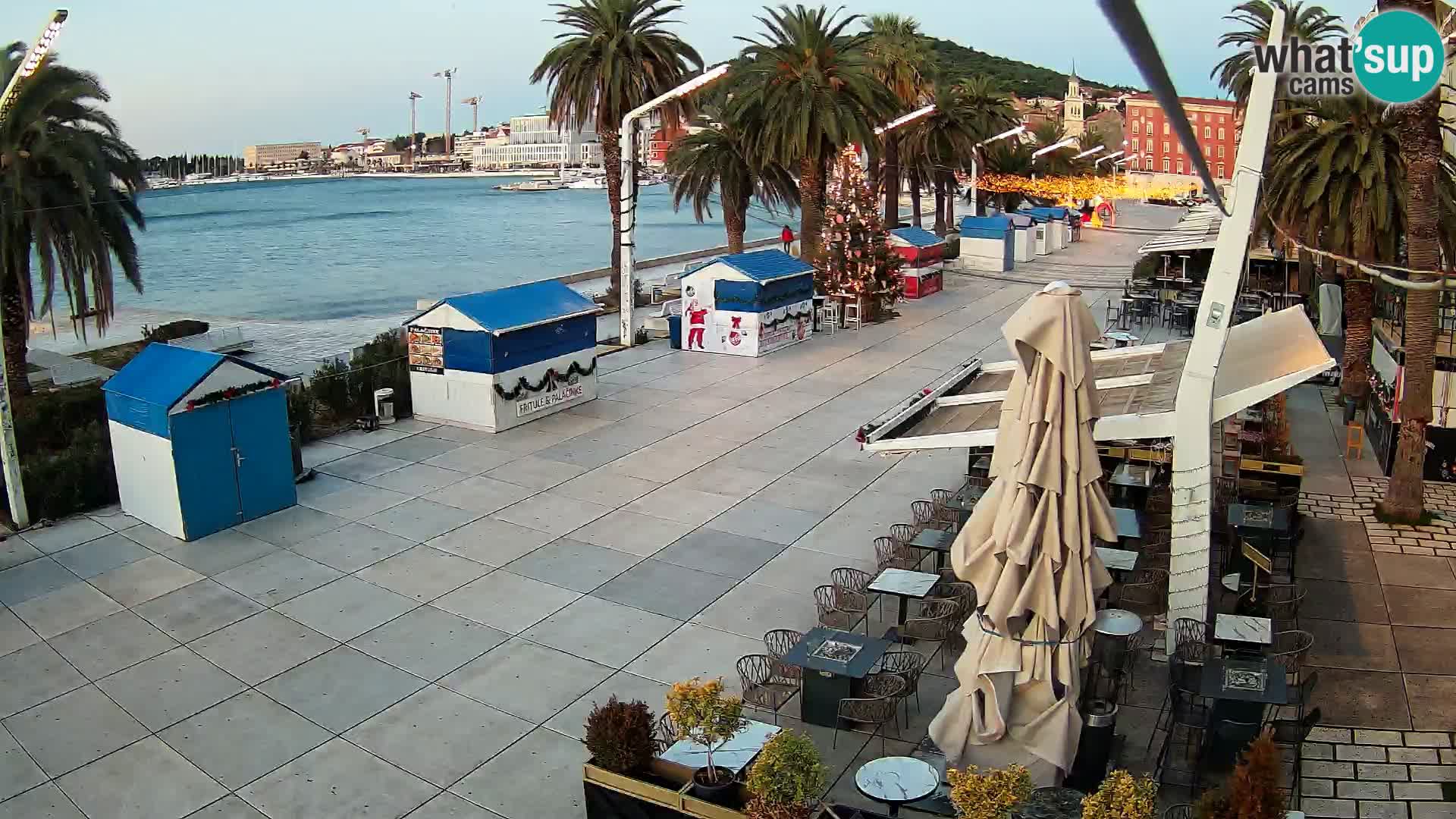 Live Webcam Split – view of Split riva