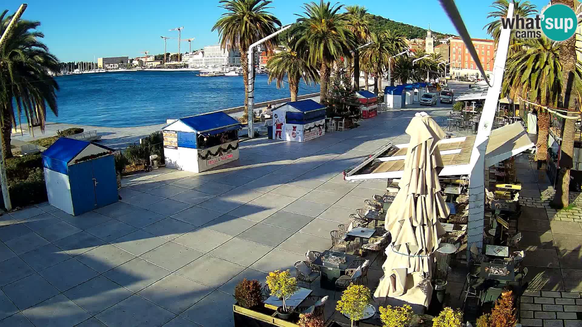 Live Webcam Split – view of Split riva