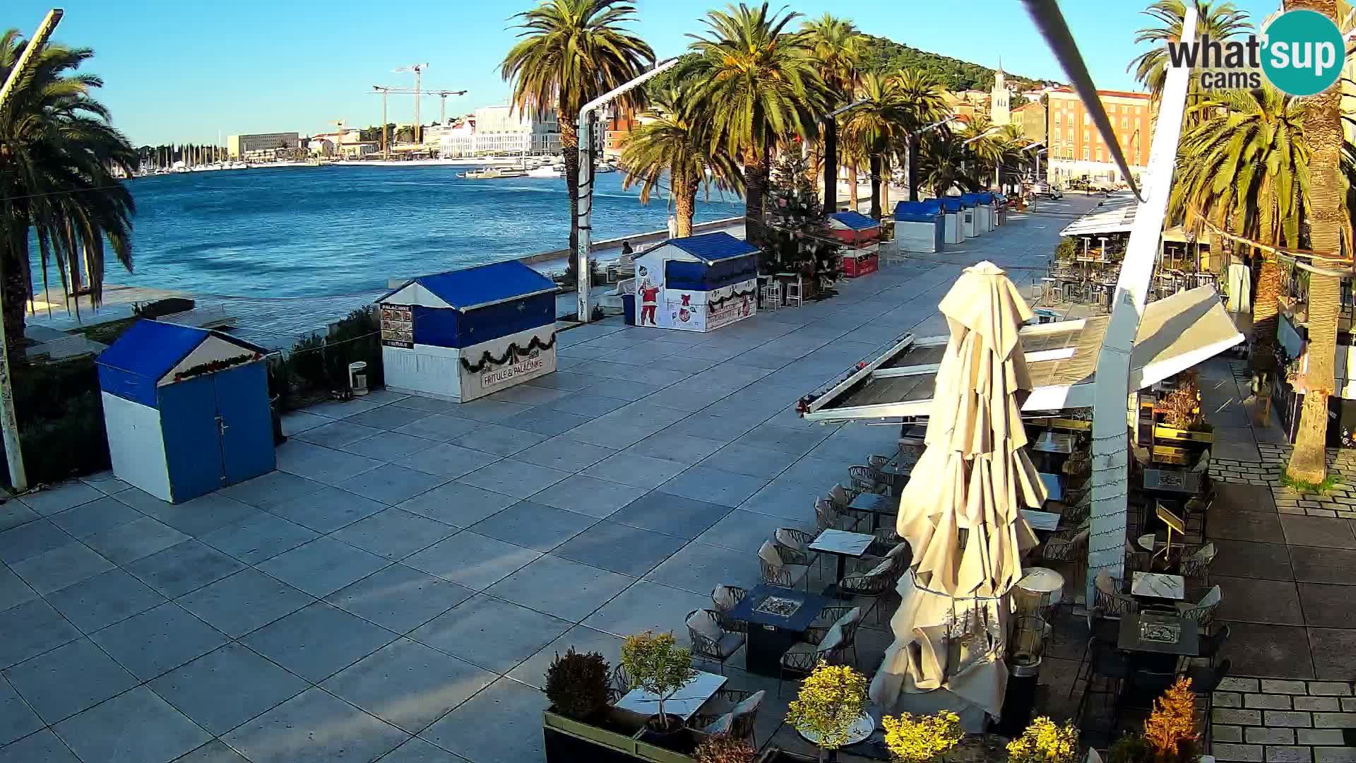 Split – Vista sulla riva di Spalato