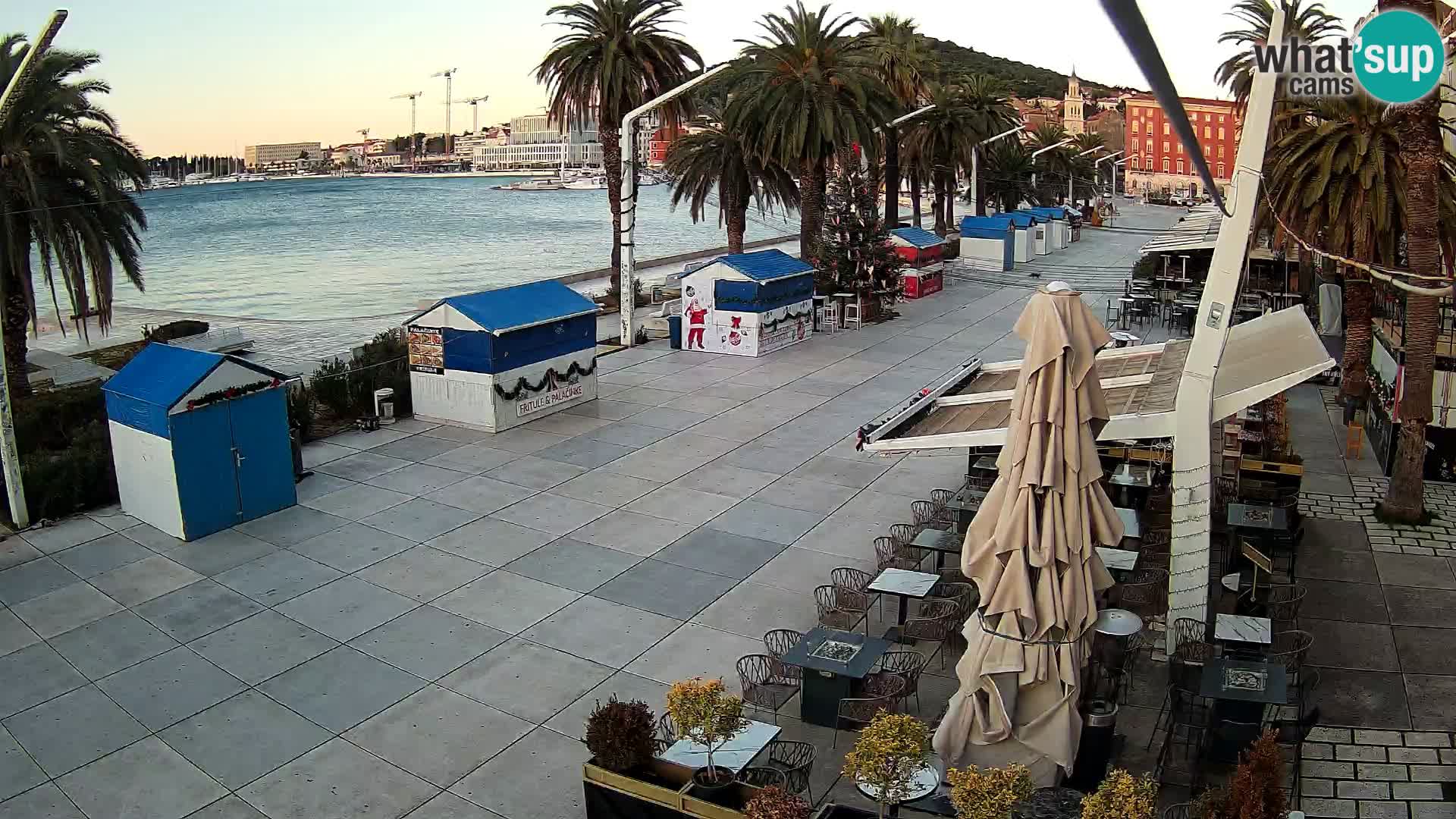 LIVE webcam Spalato riva