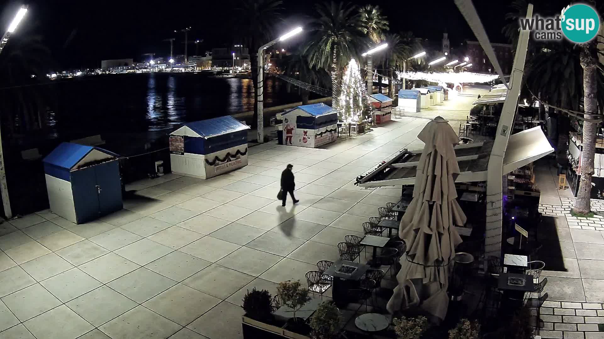 LIVE webcam Spalato riva