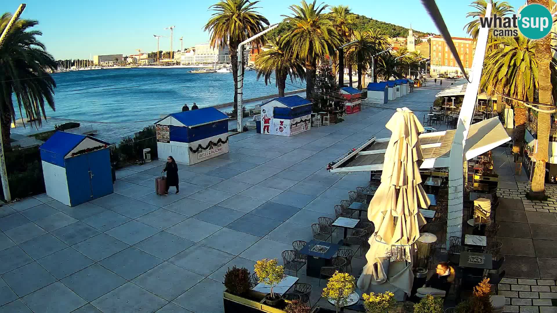 Split –  vue de Riva de Split