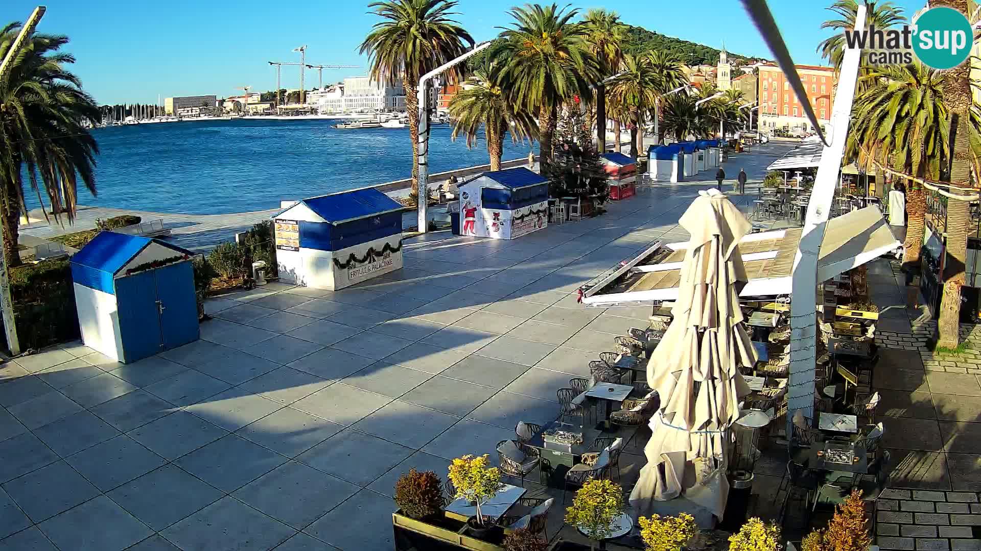 Live Webcam Split – view of Split riva