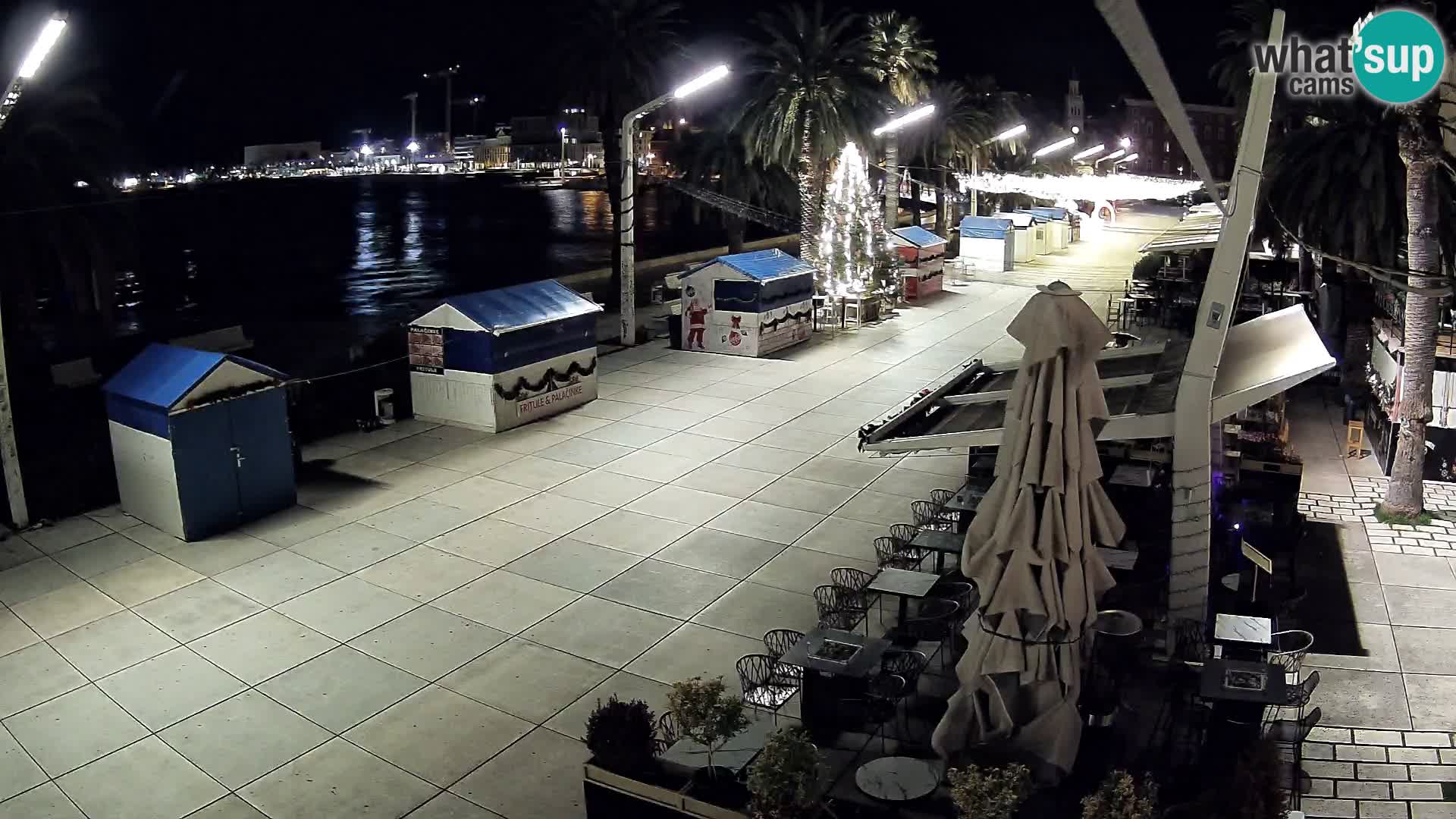 LIVE webcam Spalato riva