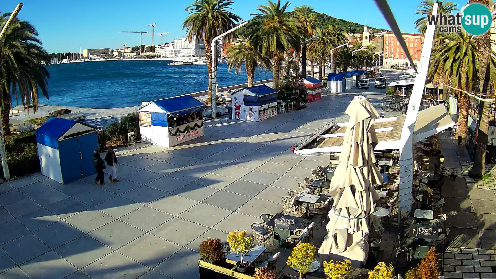 Split – Vista sulla riva di Spalato