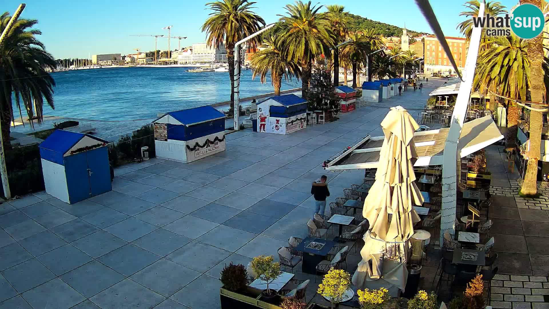 Split – Vista sulla riva di Spalato