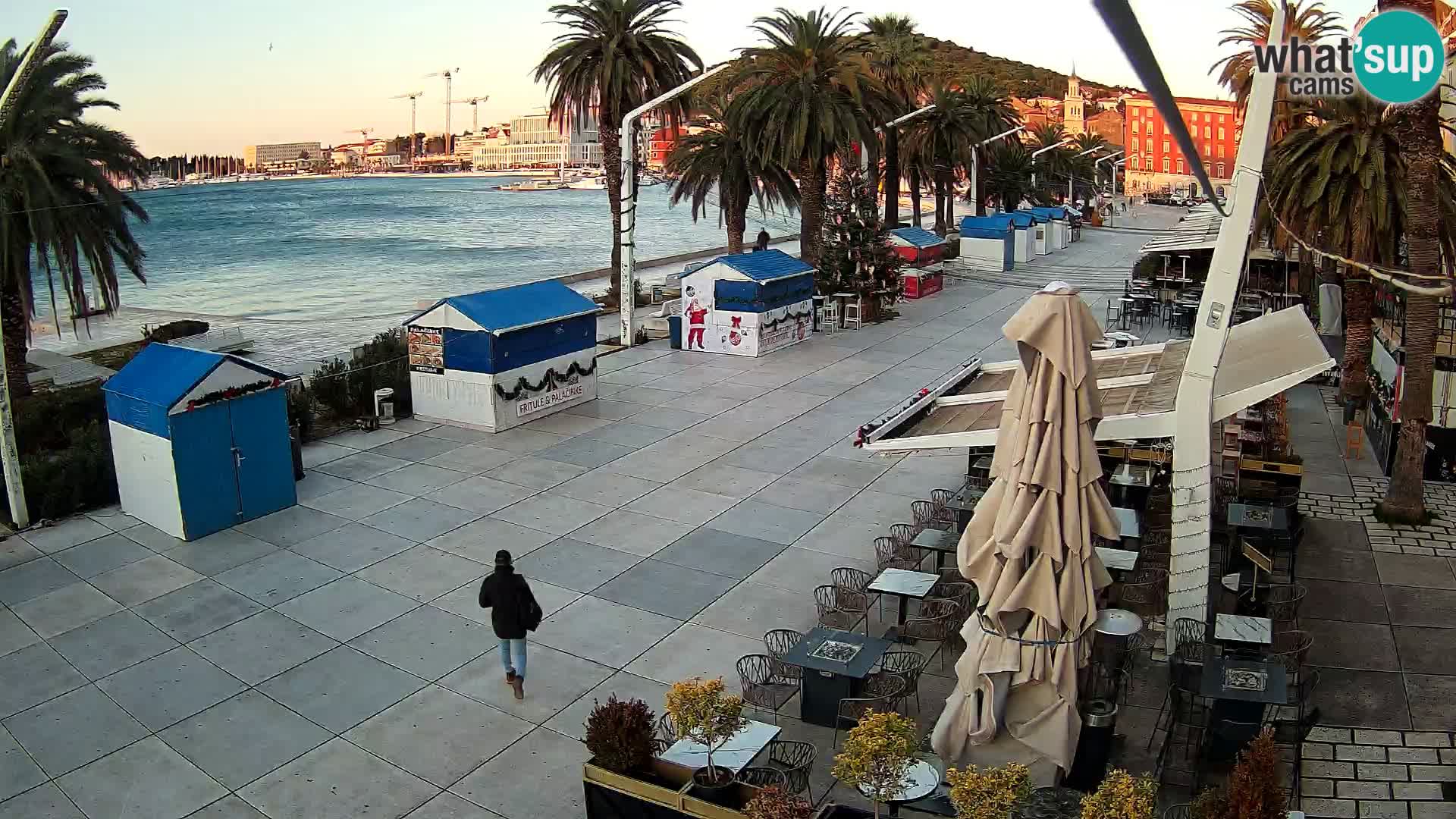 Live Webcam Split – view of Split riva