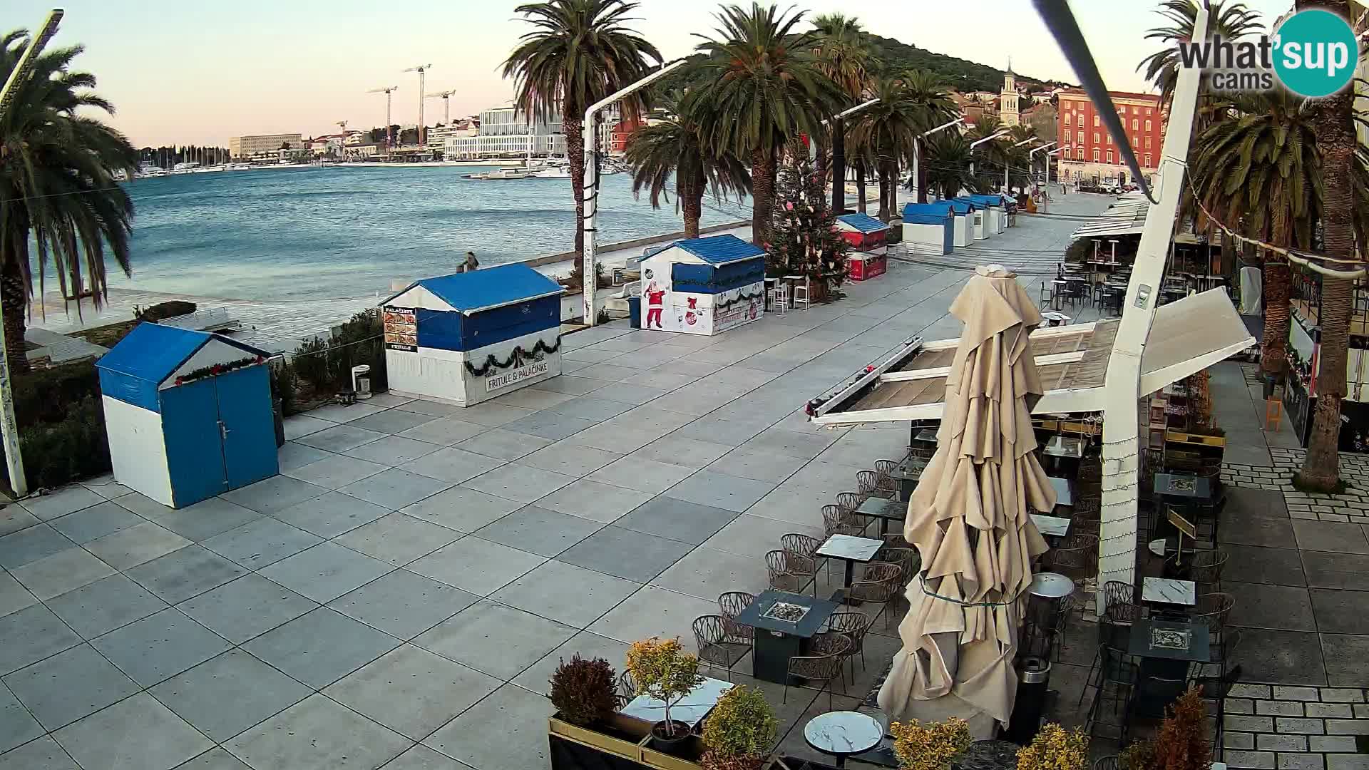 Live Webcam Split – view of Split riva