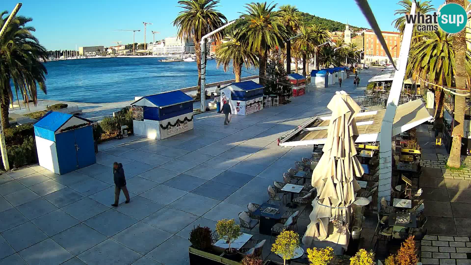 Split –  vue de Riva de Split