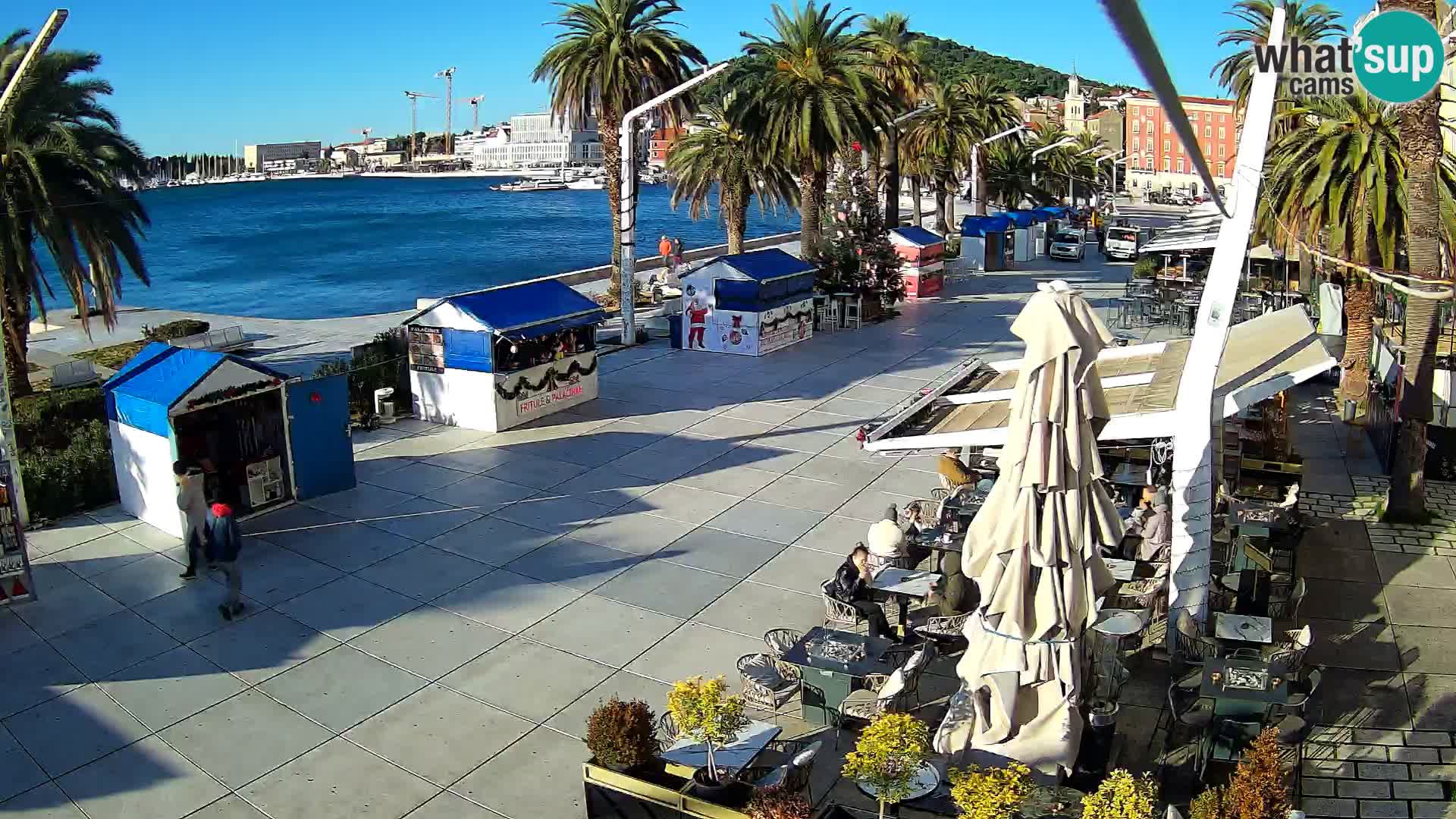 Split –  vista de Riva de Split