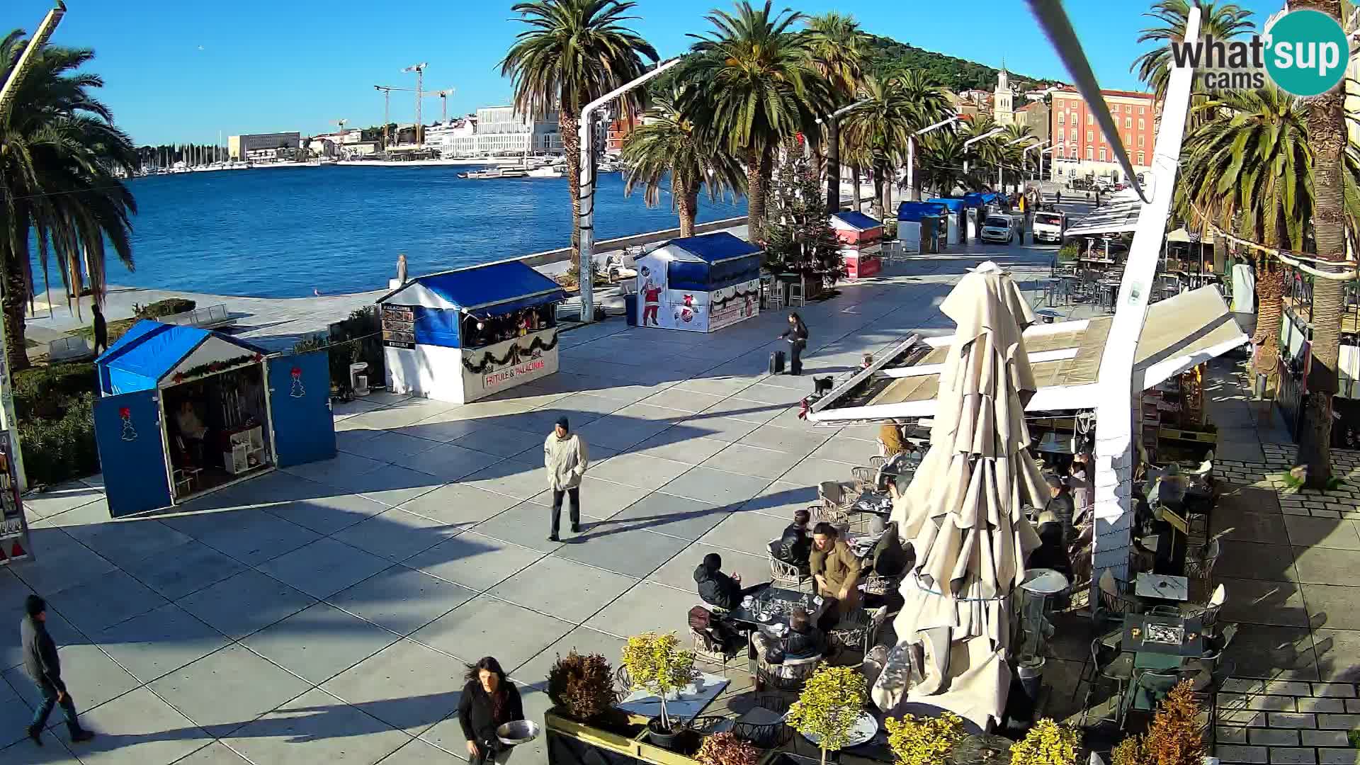 Live Webcam Split – view of Split riva