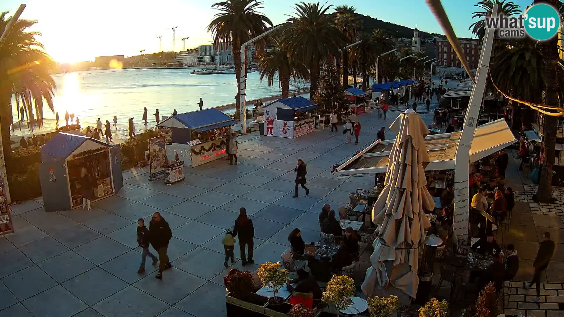 Live Webcam Split – view of Split riva