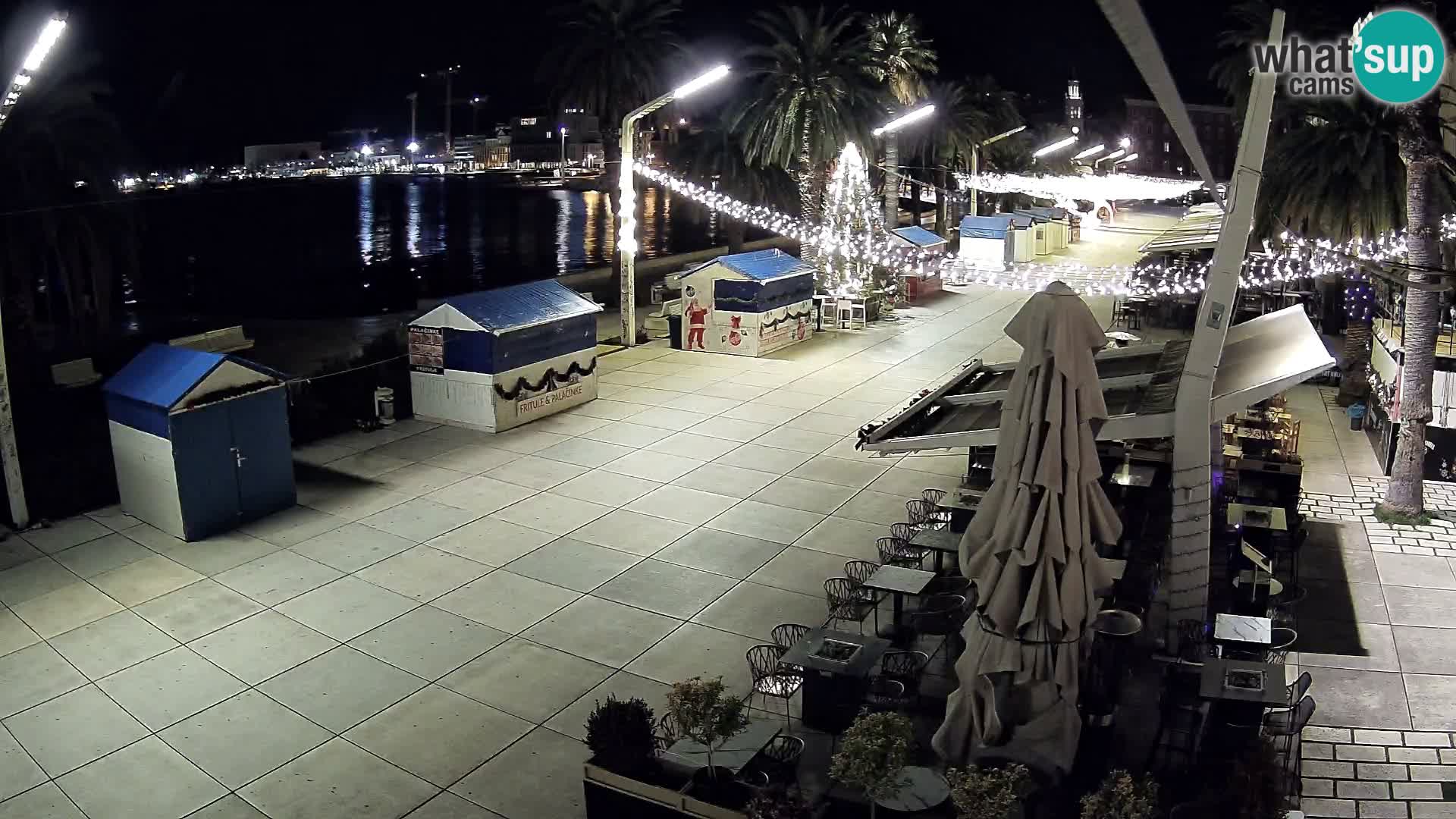 Live Webcam Split – view of Split riva