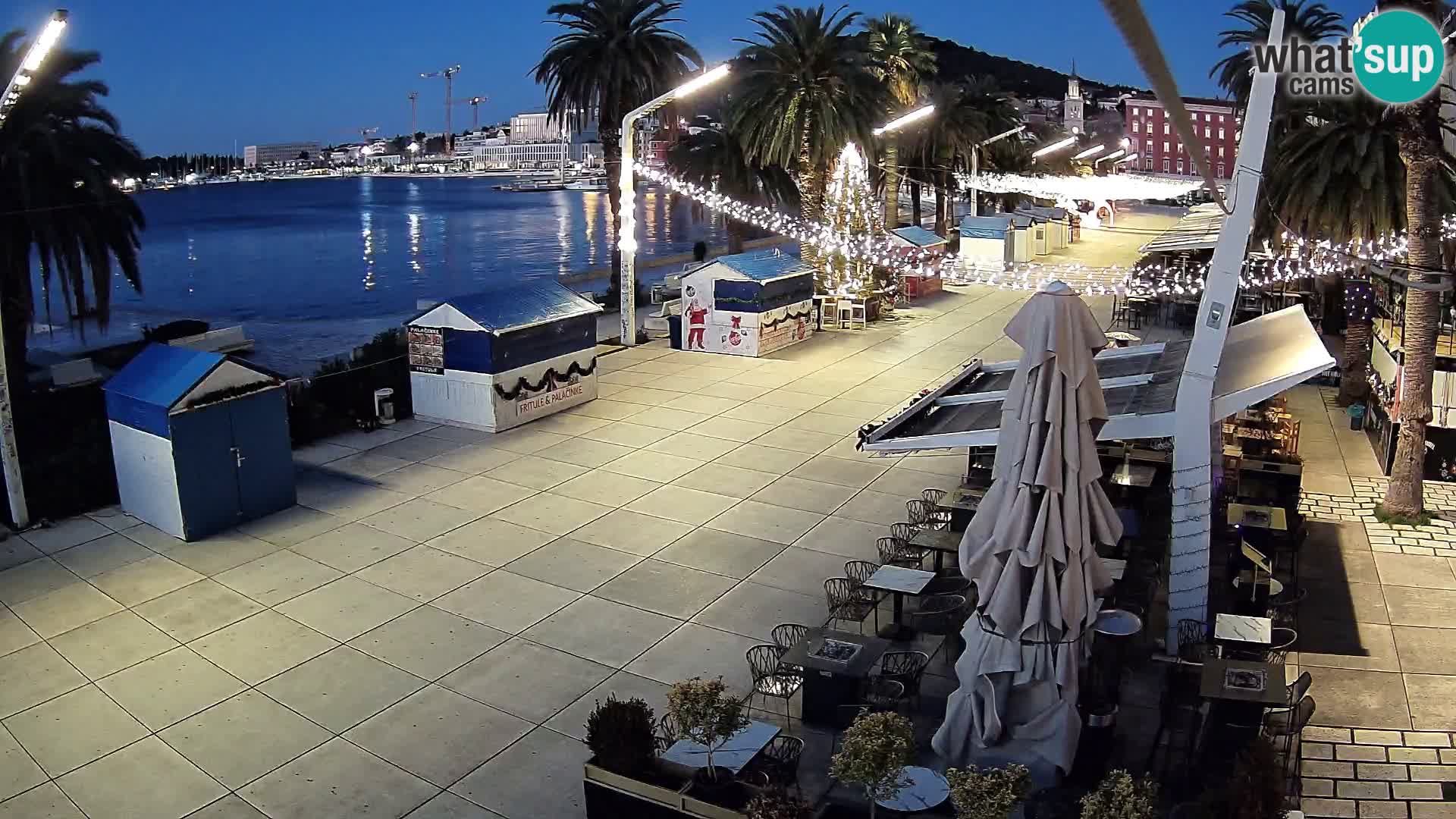 Split – Vista sulla riva di Spalato