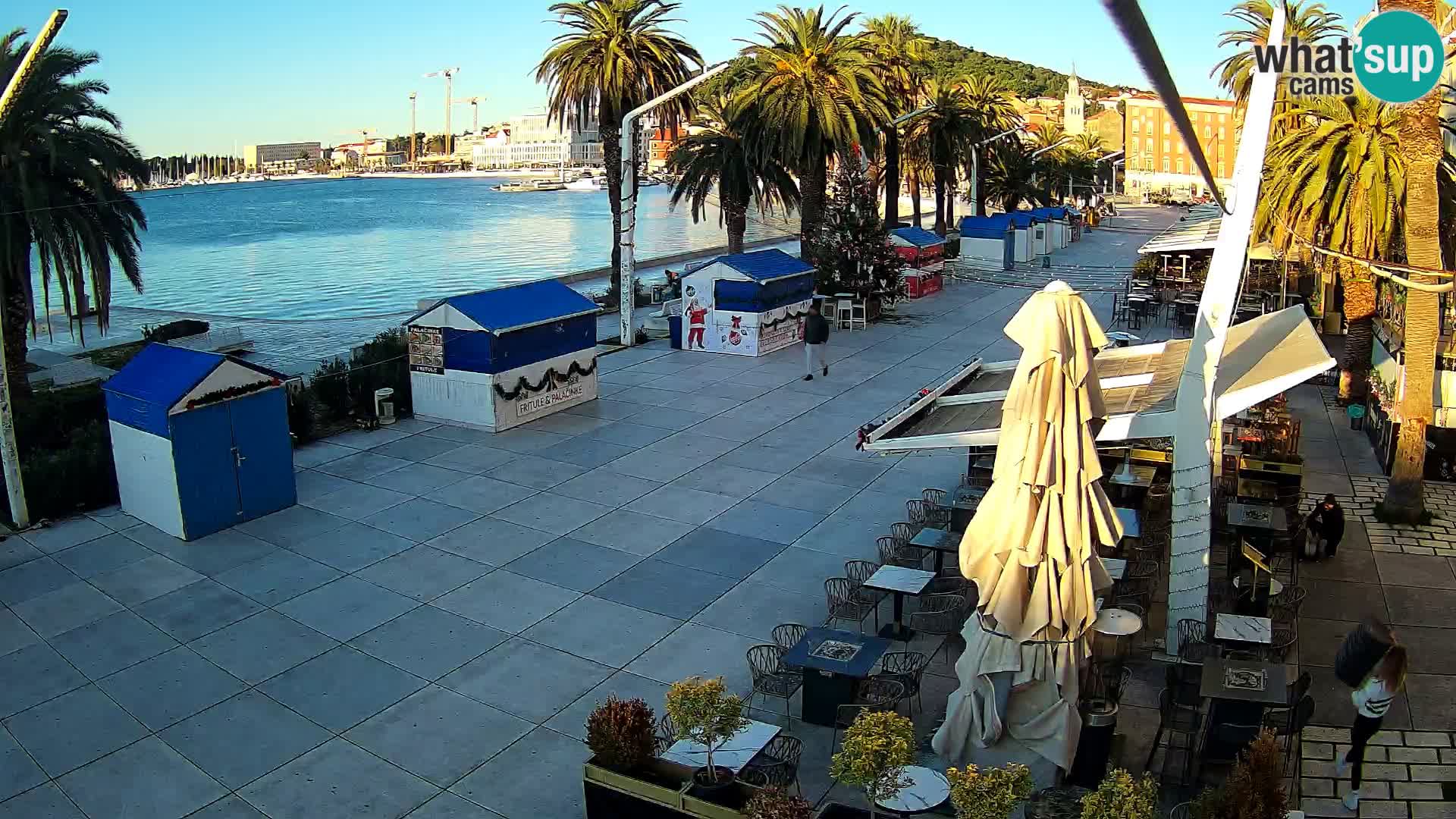 Live Webcam Split – view of Split riva