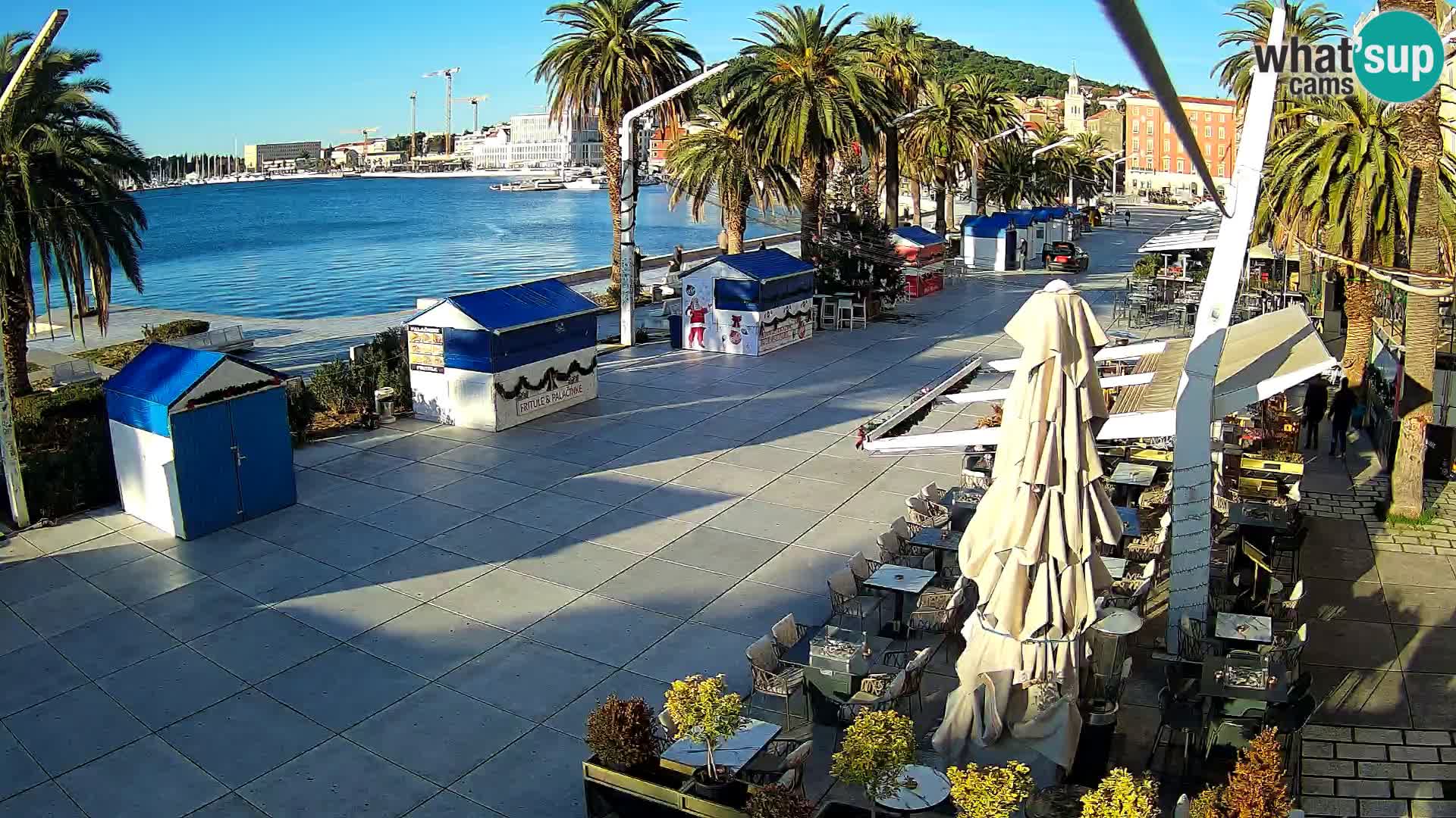 Live Webcam Split – view of Split riva