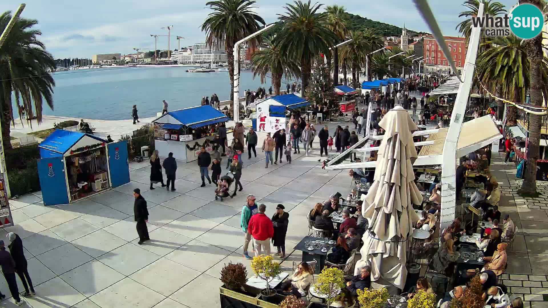 Split – Vista sulla riva di Spalato