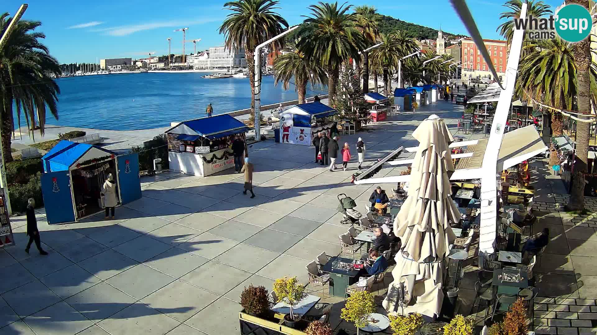 Split –  vue de Riva de Split