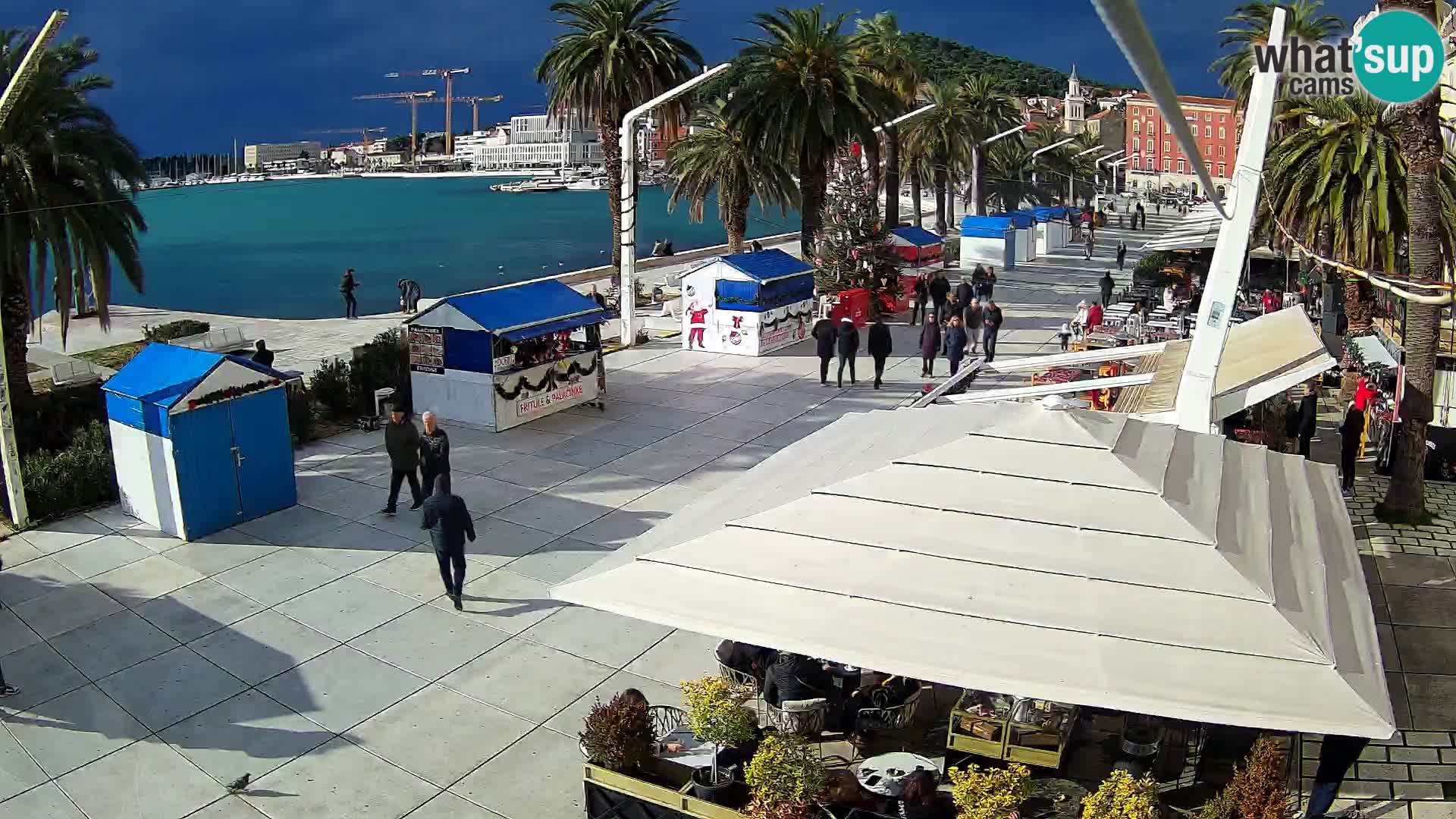 Split – Vista sulla riva di Spalato