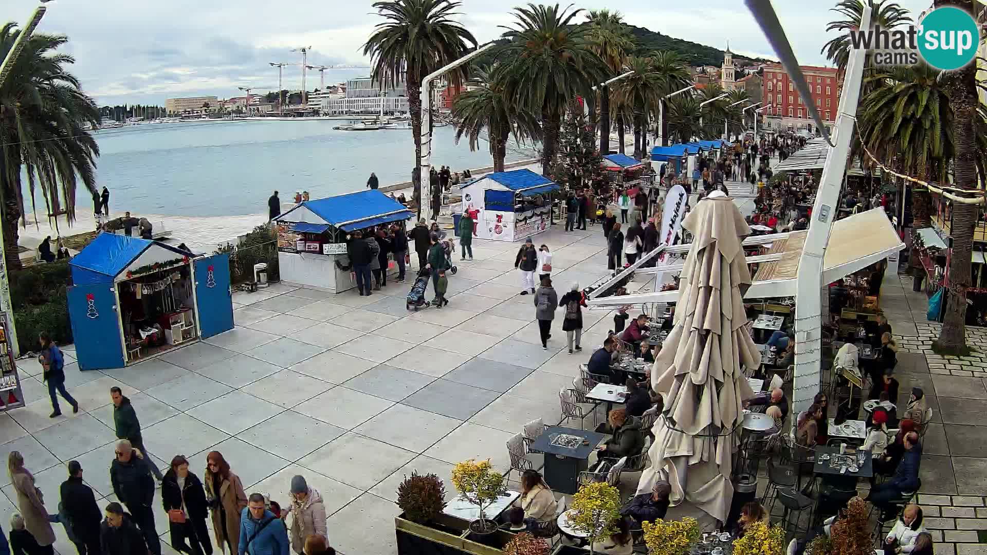 Split –  vue de Riva de Split