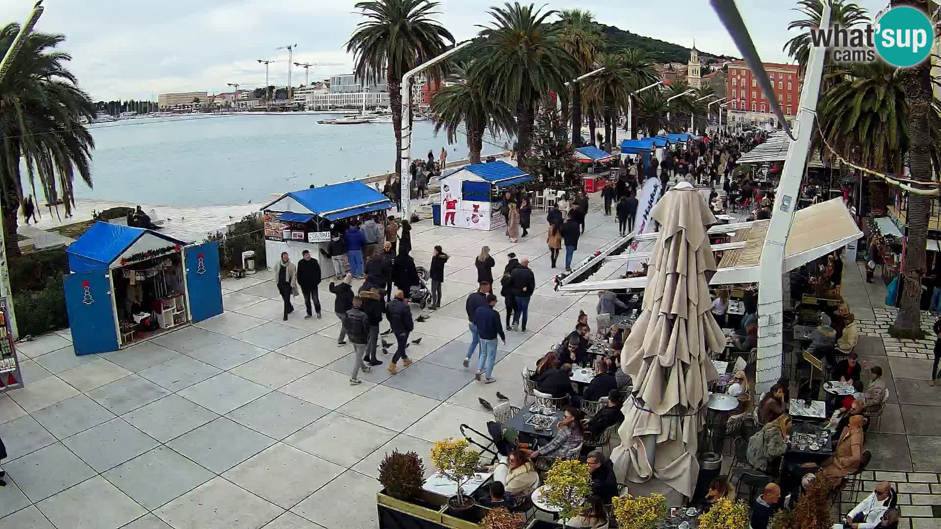 Split – Vista sulla riva di Spalato