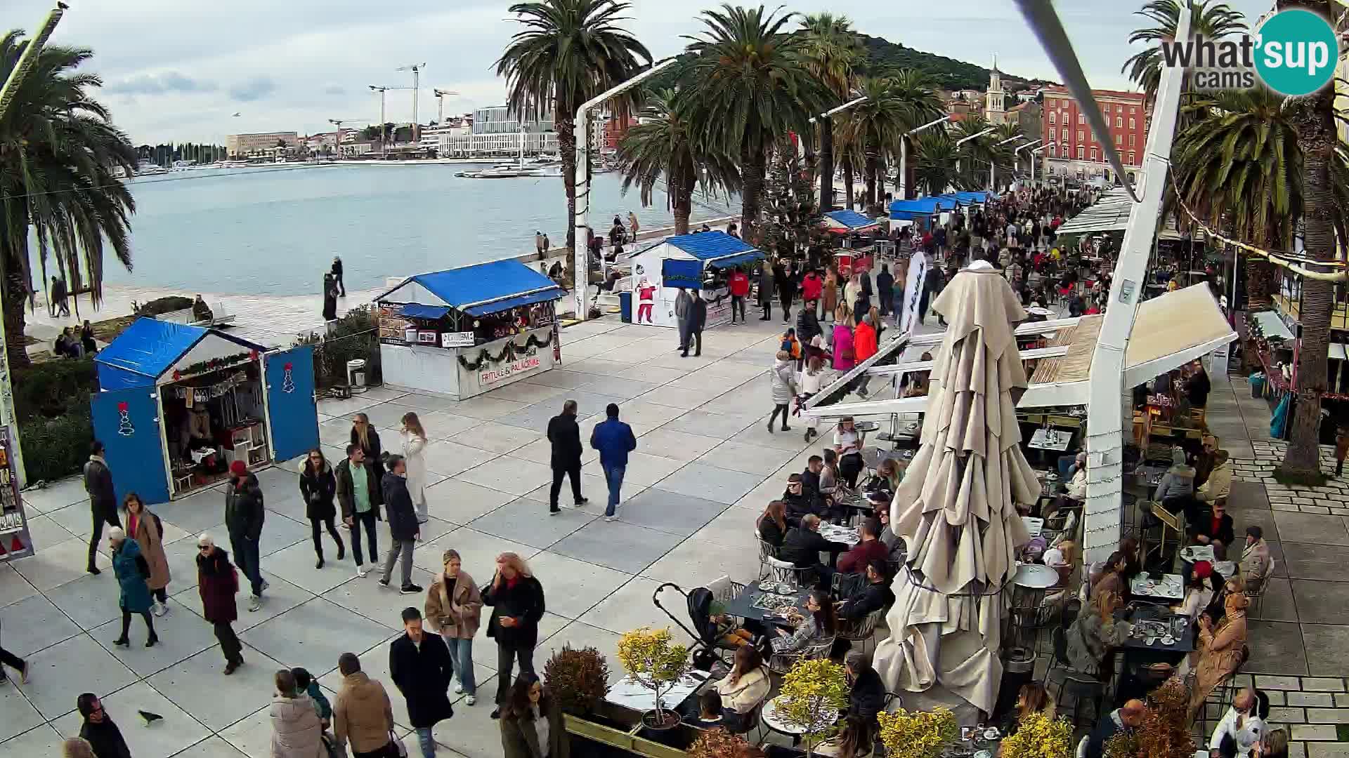 Split –  vista de Riva de Split