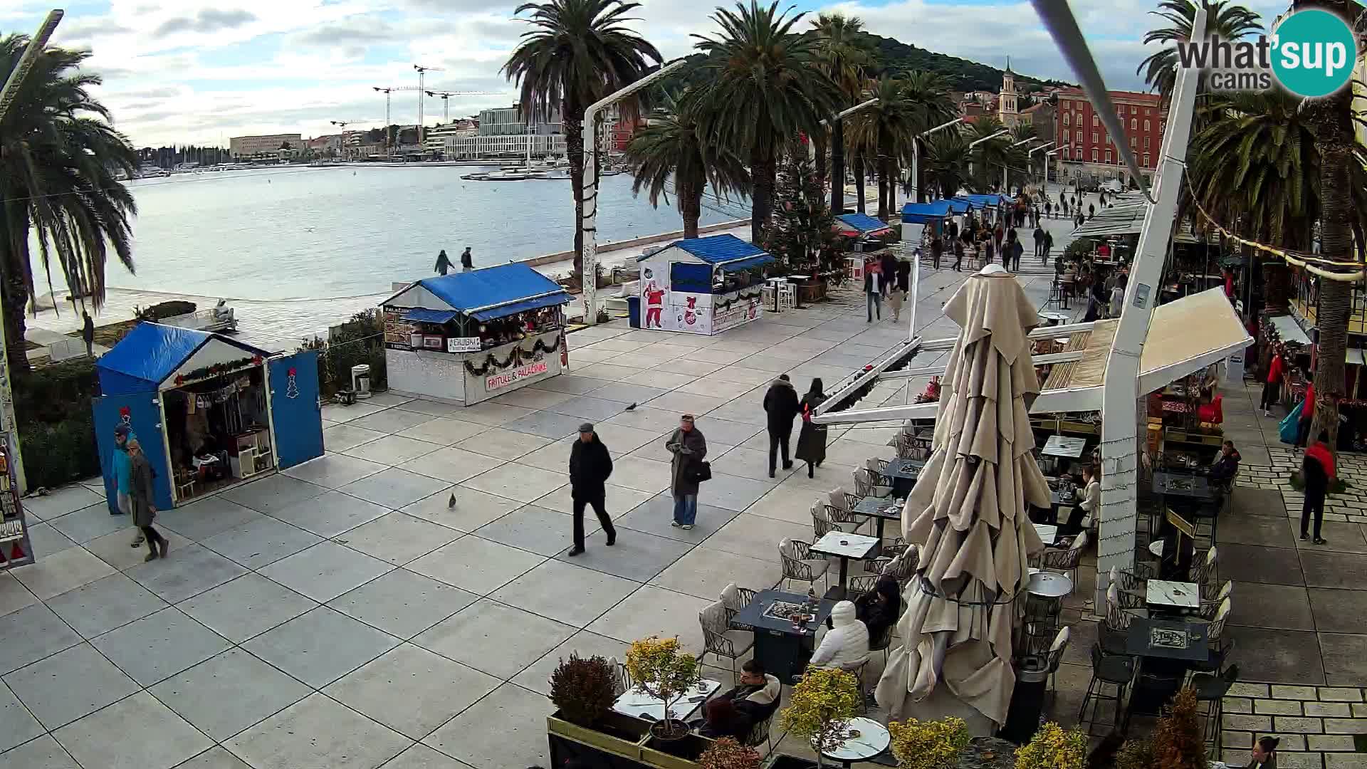 Live Webcam Split – view of Split riva