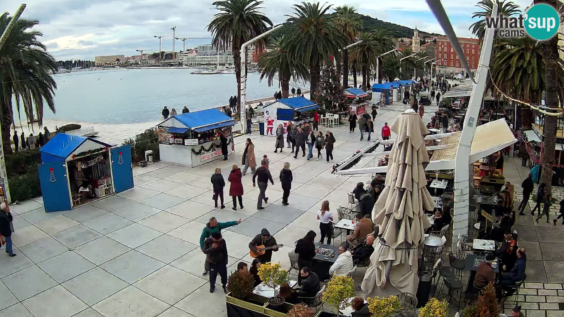 Split – Vista sulla riva di Spalato