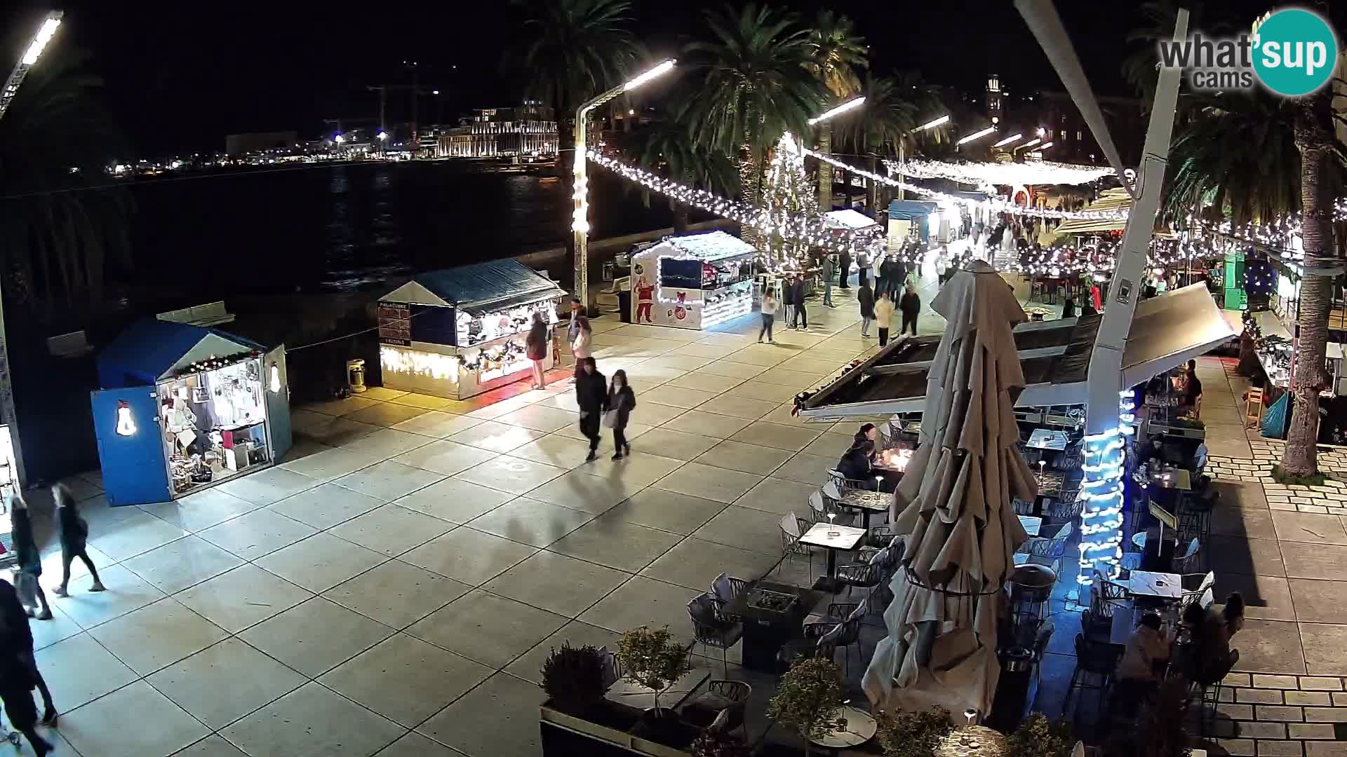 Live Webcam Split – view of Split riva