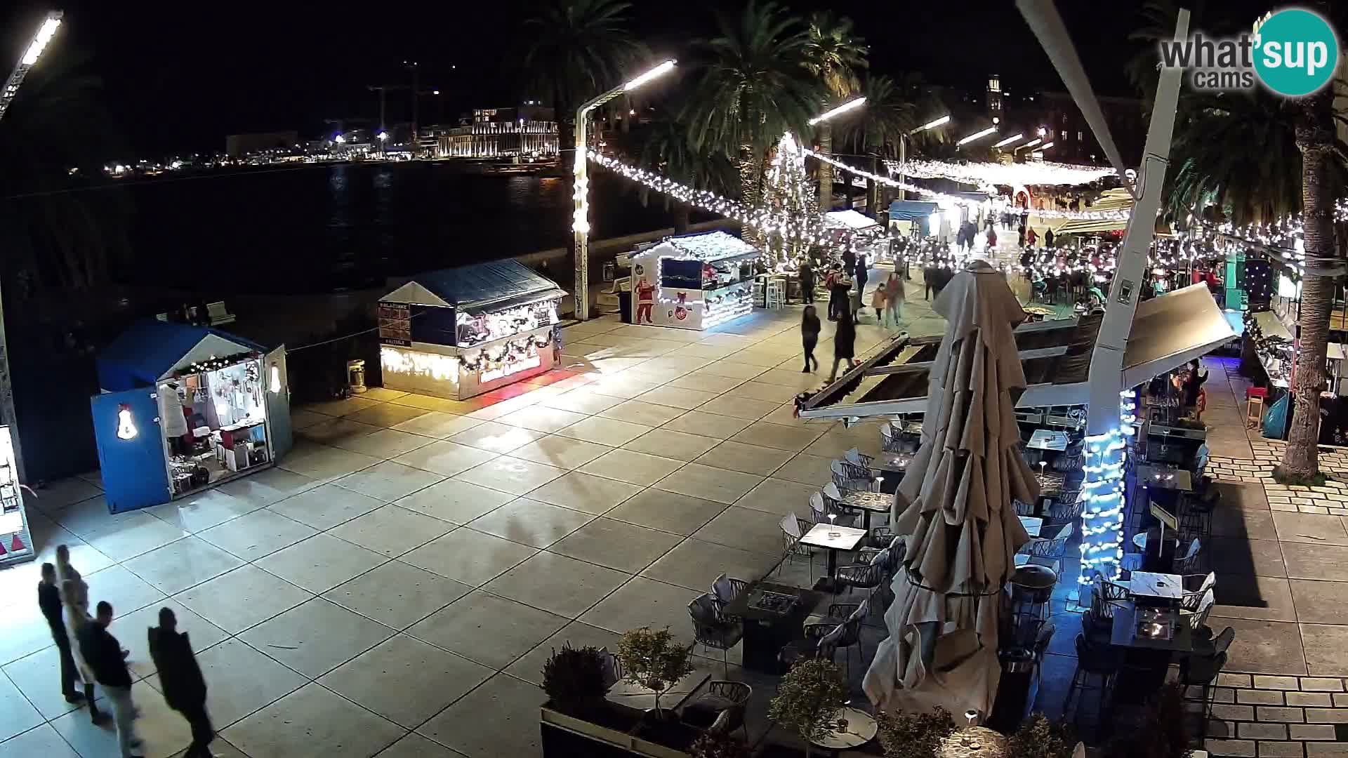 Live Webcam Split – view of Split riva