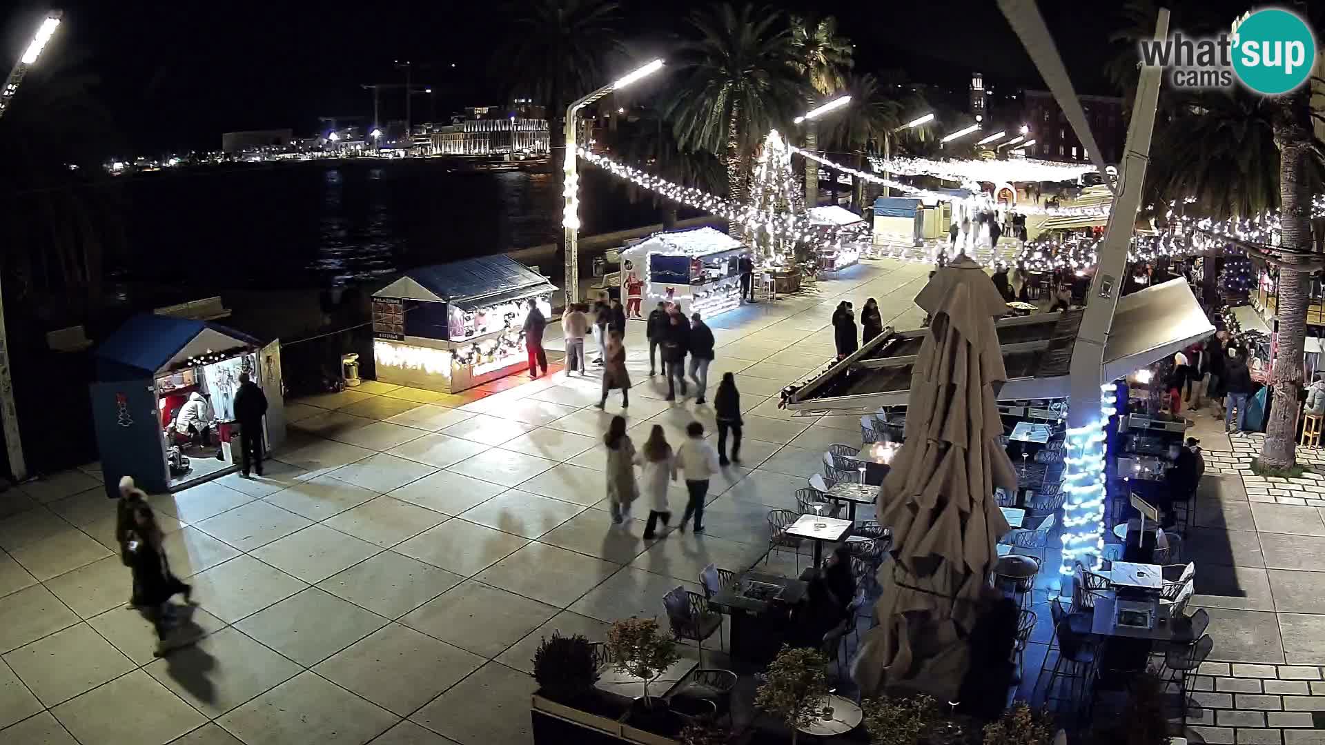 Live Webcam Split – view of Split riva