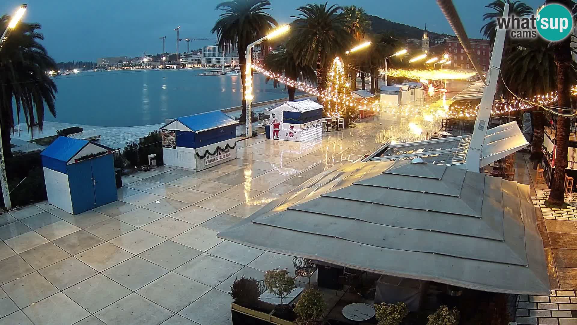 Live Webcam Split – view of Split riva