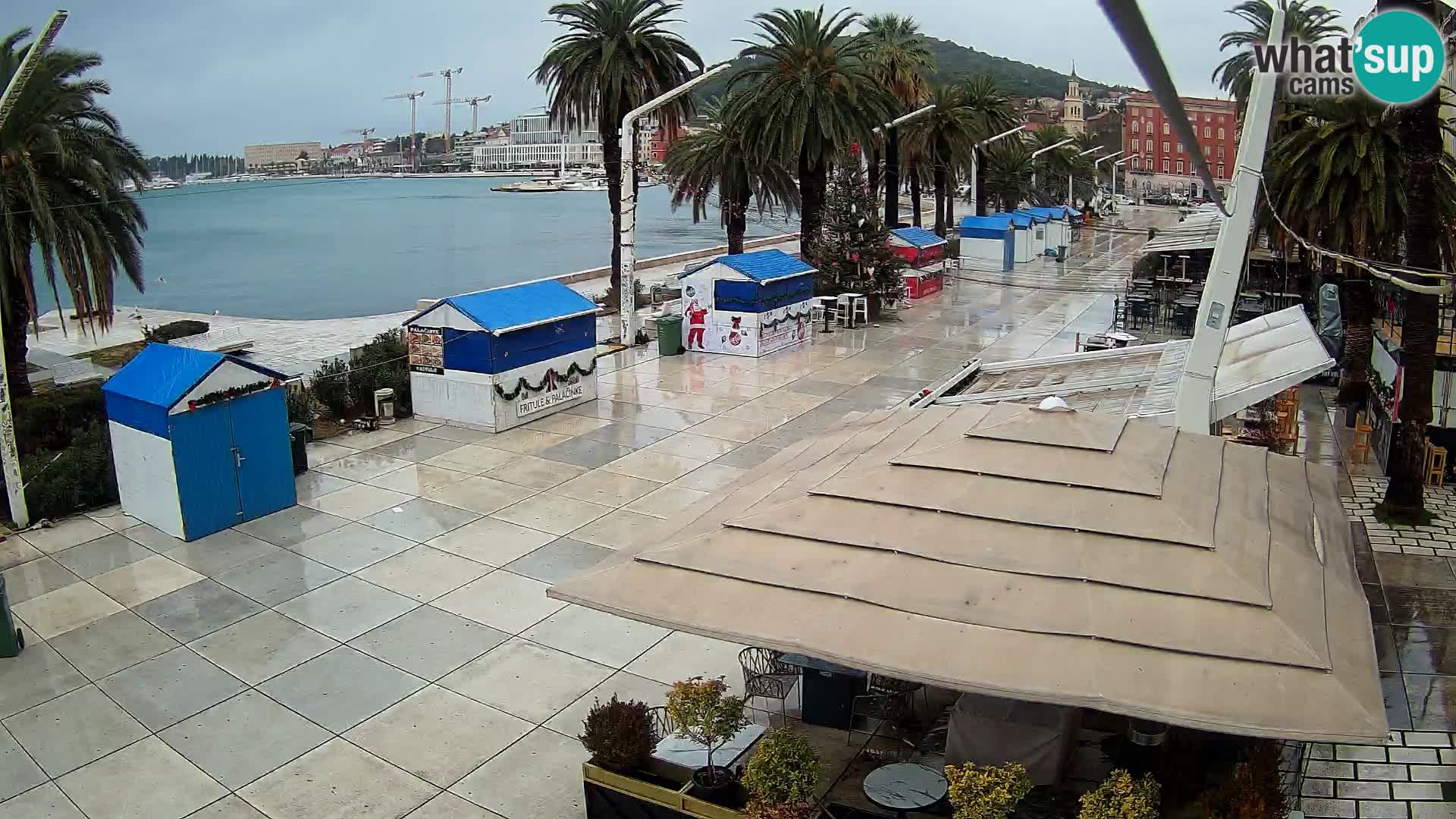 Live Webcam Split – view of Split riva