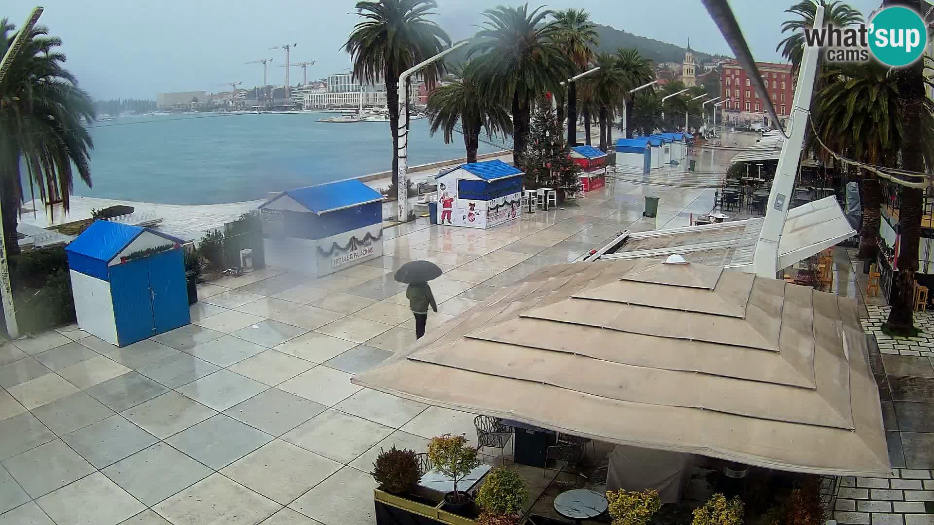 Live Webcam Split – view of Split riva