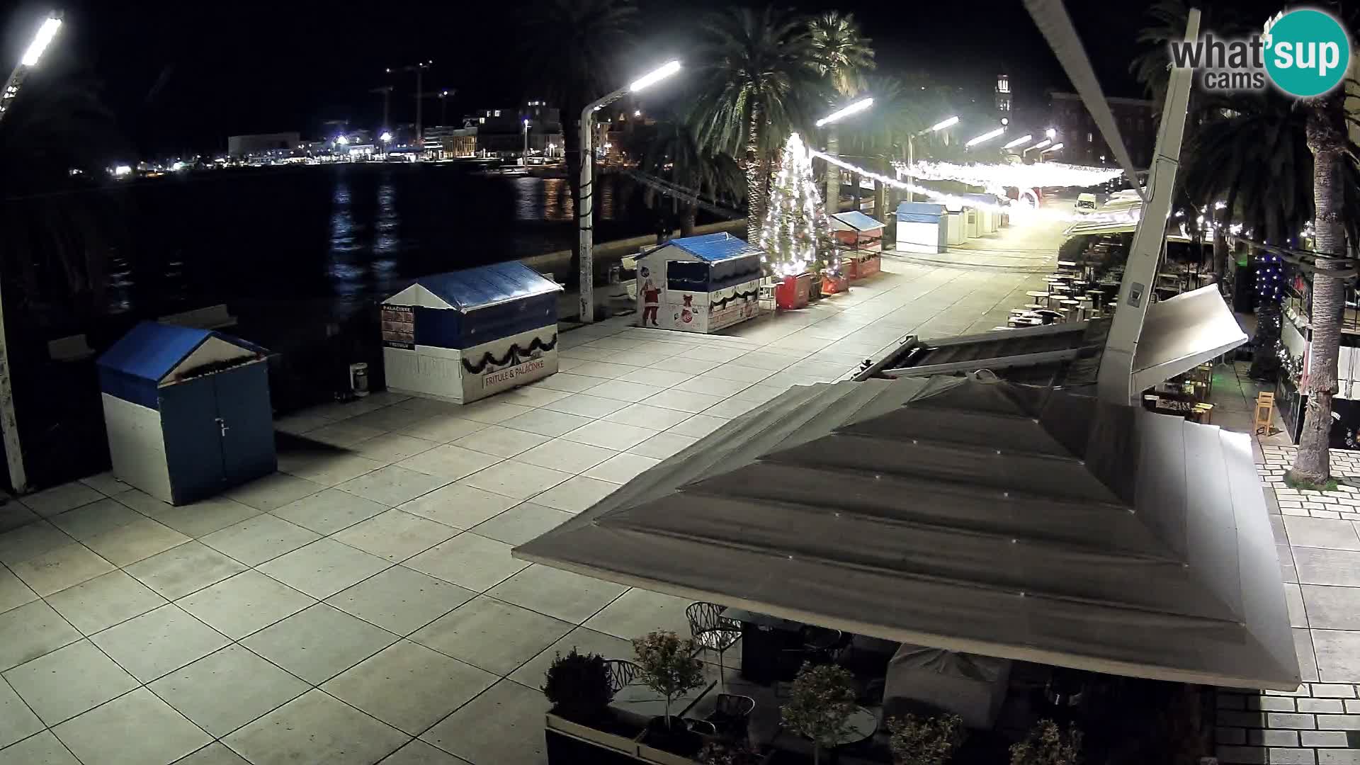 Live Webcam Split – view of Split riva