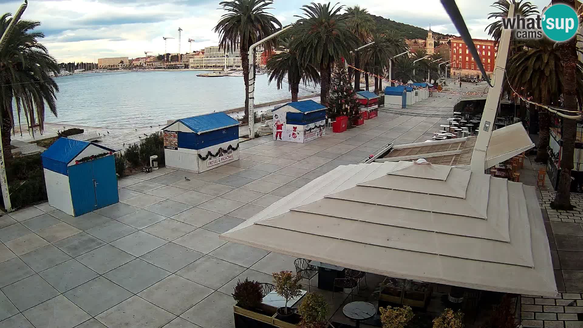 LIVE webcam Spalato riva