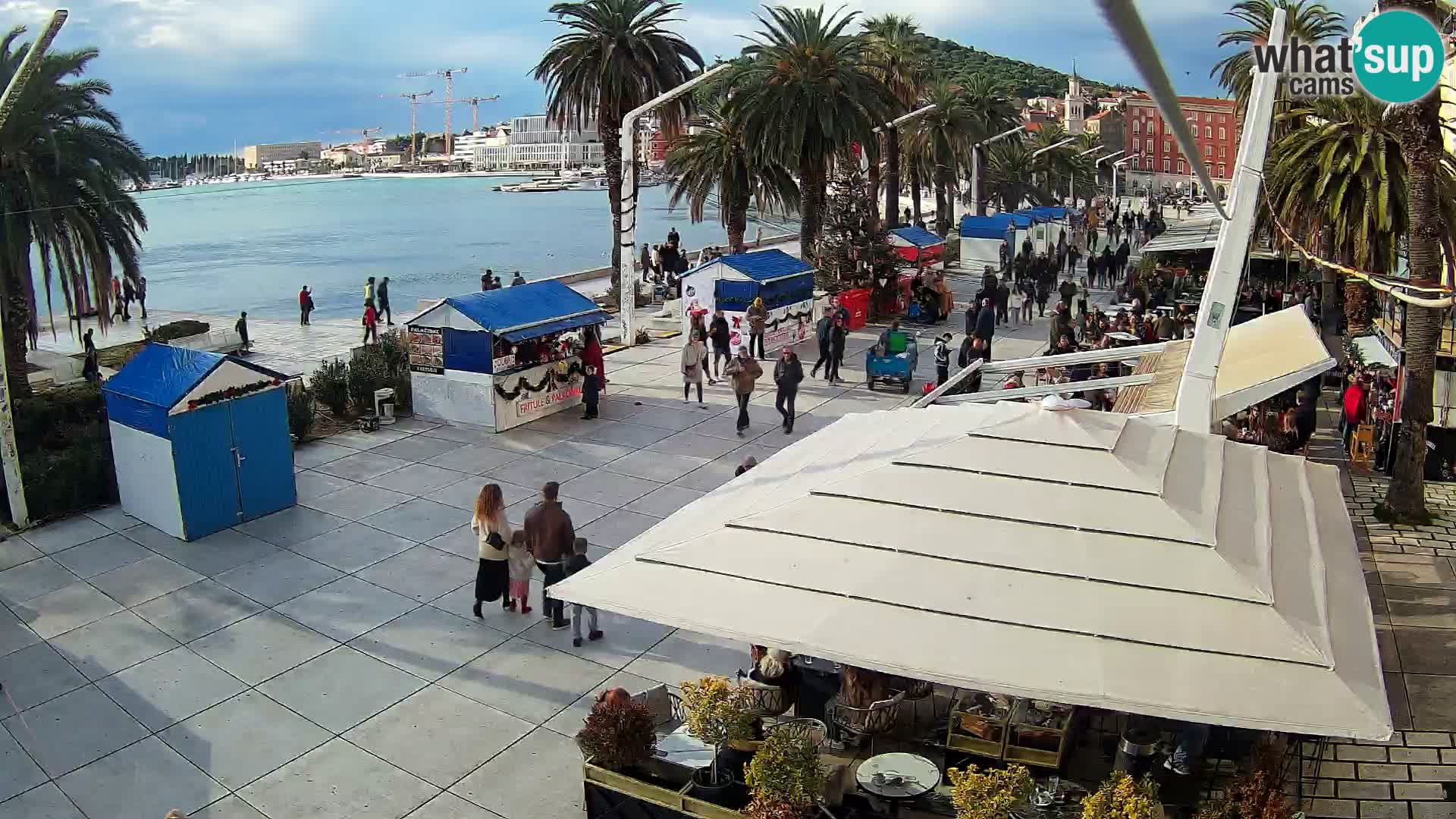 Split – Vista sulla riva di Spalato