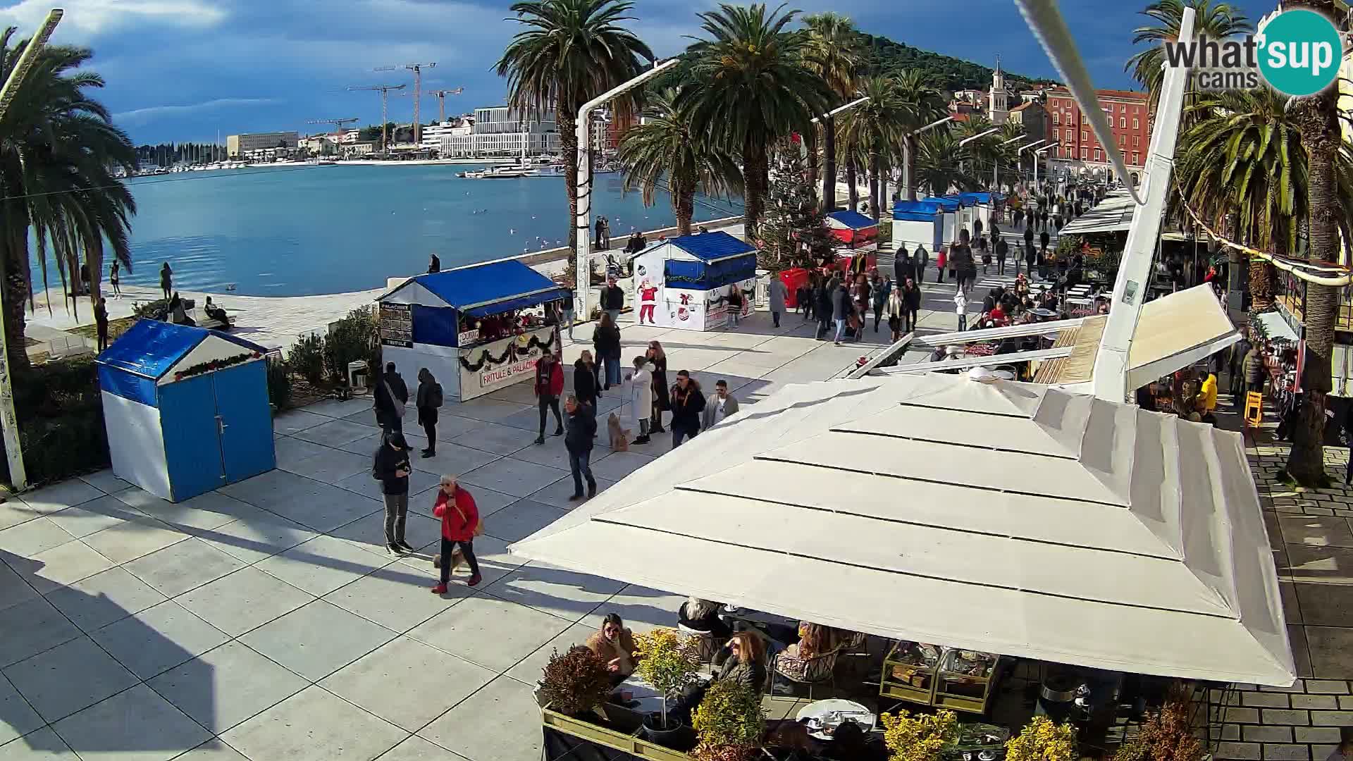 Split – Vista sulla riva di Spalato