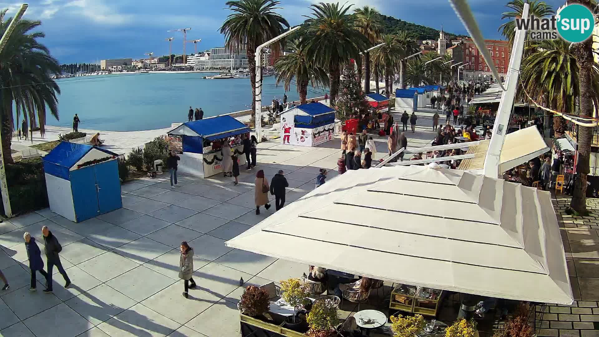 Split – Vista sulla riva di Spalato