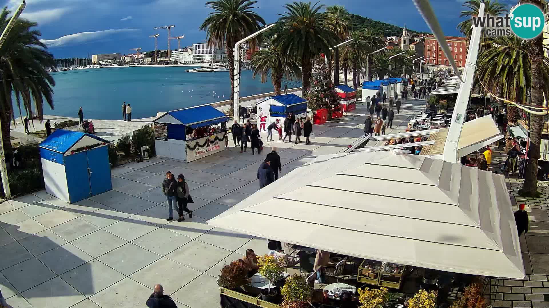 LIVE webcam Spalato riva