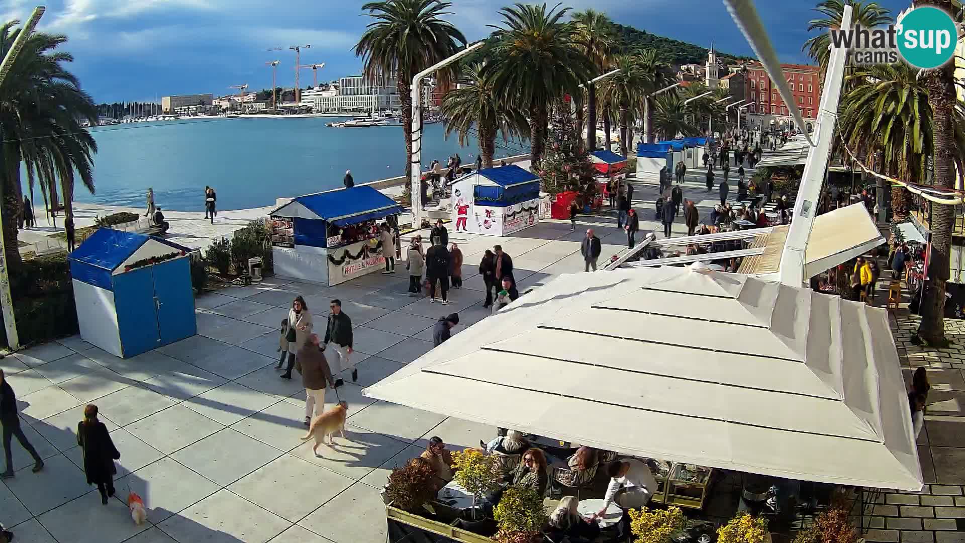 LIVE webcam Spalato riva