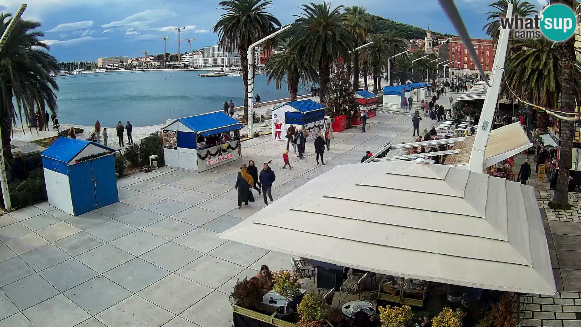 LIVE webcam Spalato riva