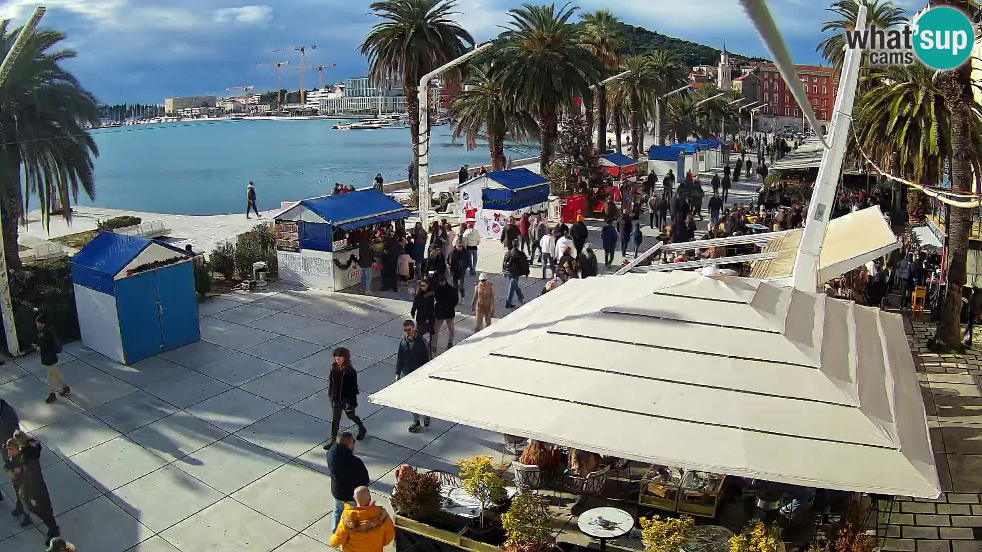 Split – Vista sulla riva di Spalato