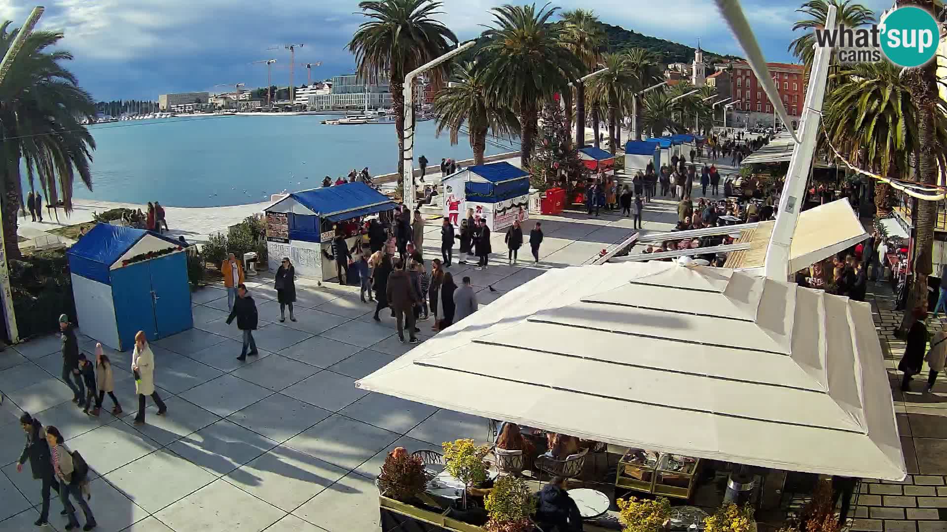 Split –  vista de Riva de Split