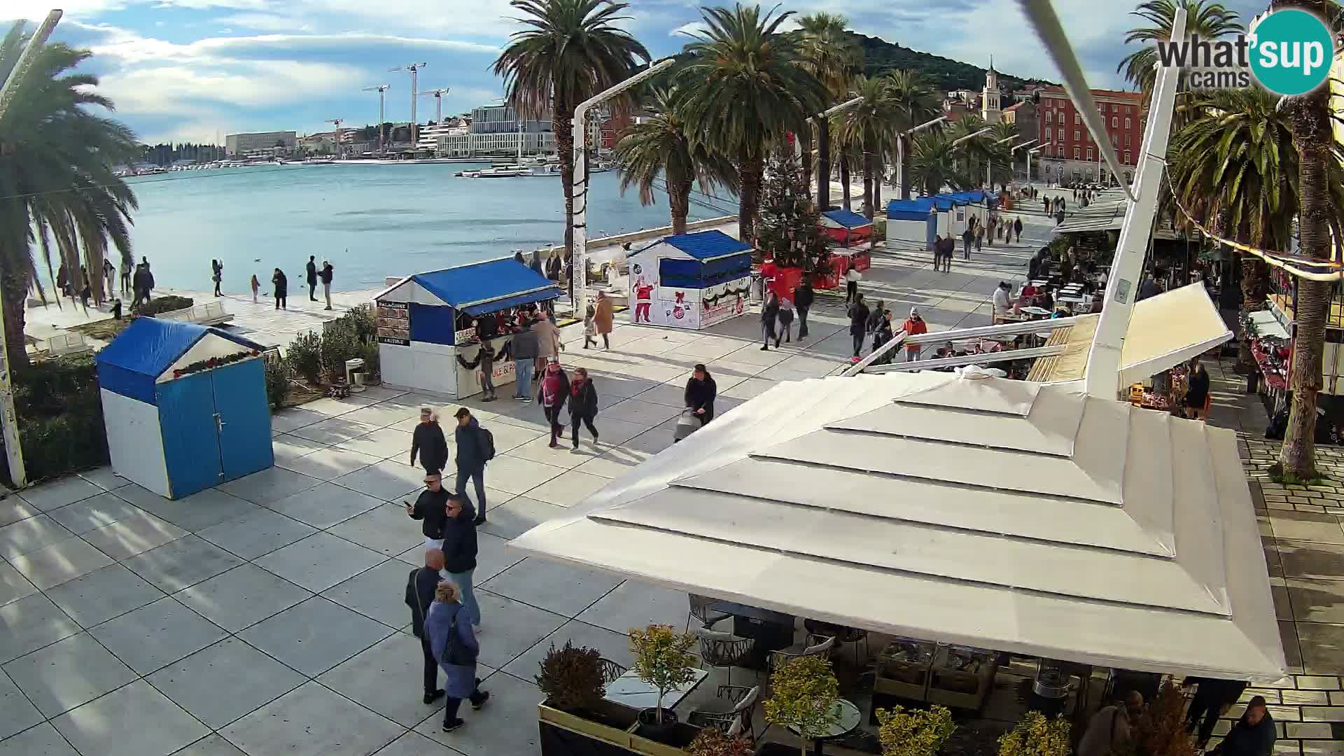 Live Webcam Split – view of Split riva