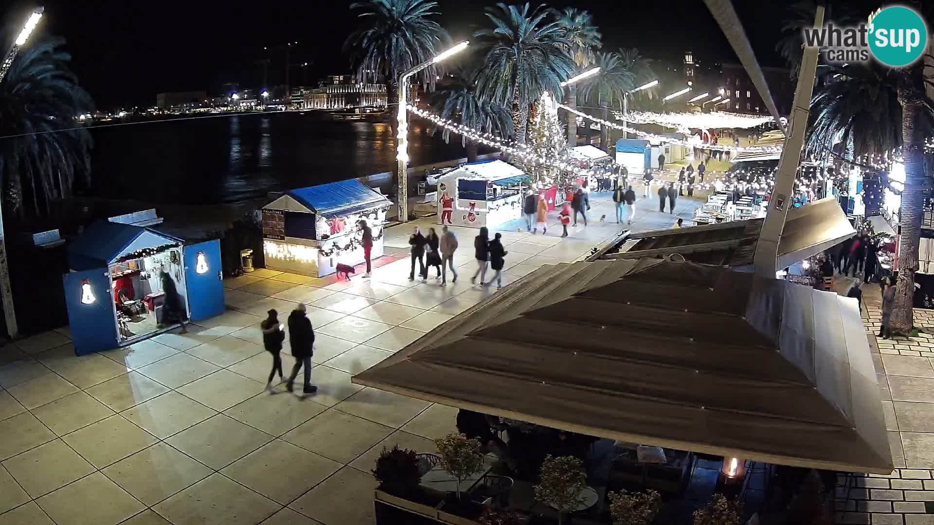 Live Webcam Split – view of Split riva