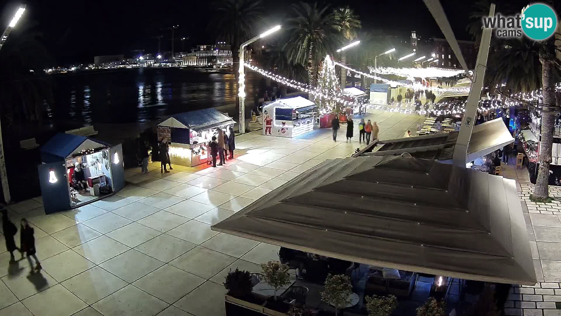 Live Webcam Split – view of Split riva