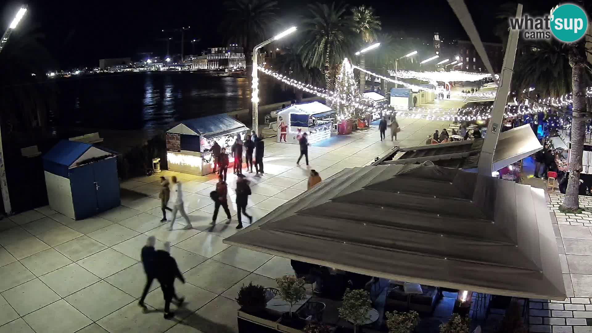 Live Webcam Split – view of Split riva