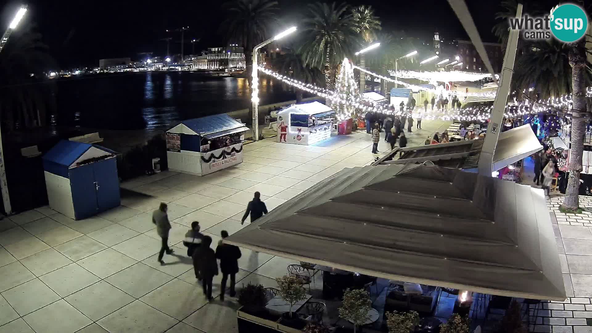 Live Webcam Split – view of Split riva