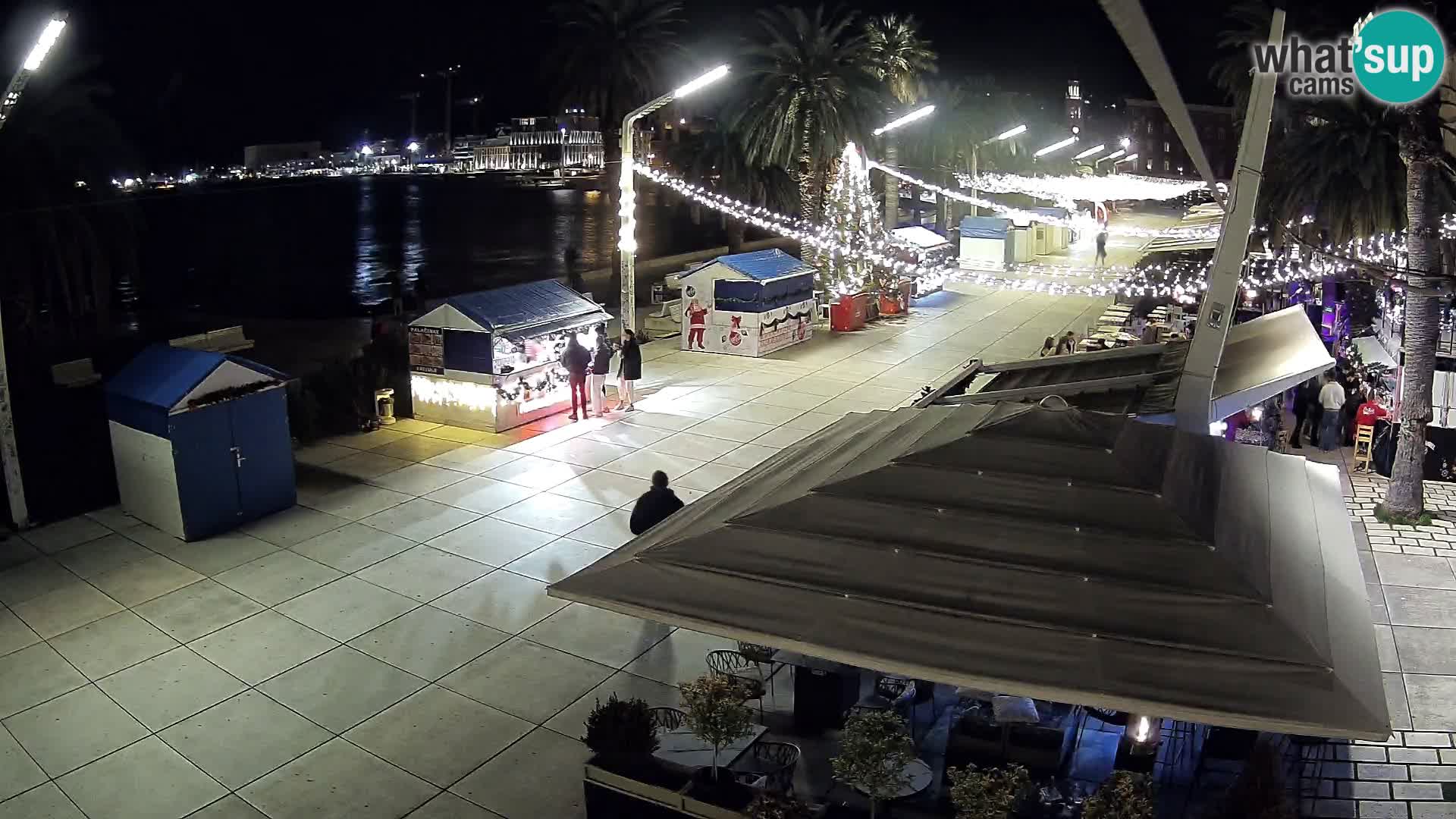 Live Webcam Split – view of Split riva